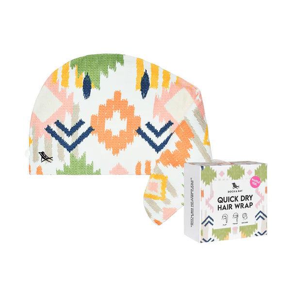 Dock & Bay Hair Towel Patterned