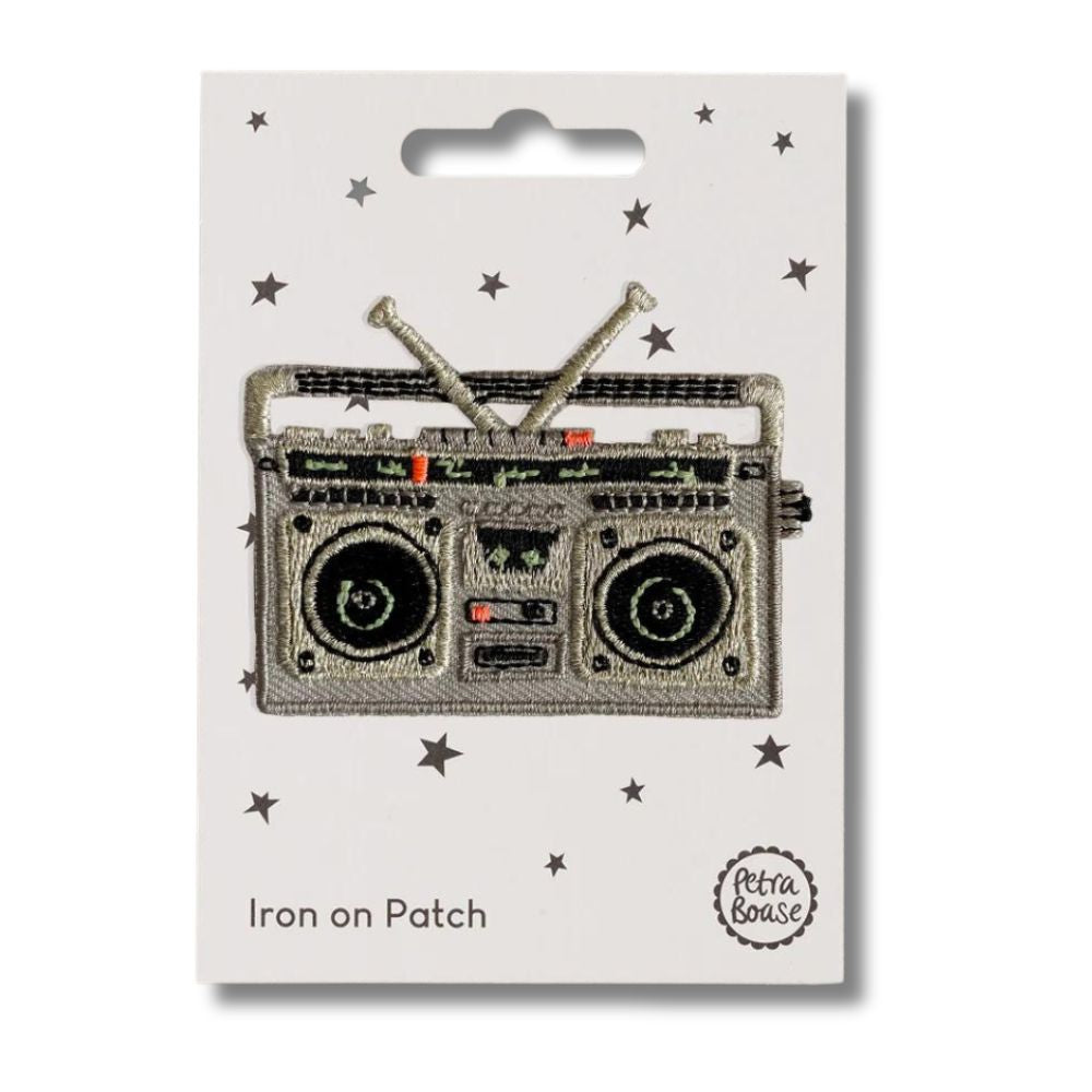 Boom Box Patch