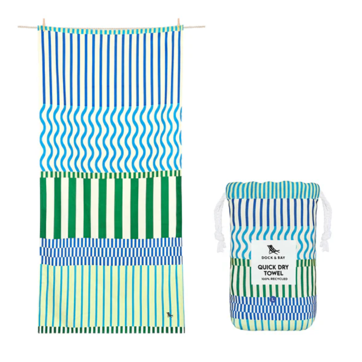 Dock & Bay Quick Dry Large Towel