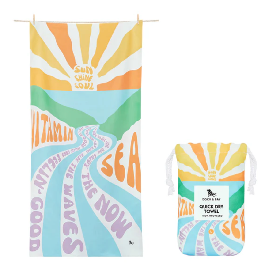 Dock & Bay Quick Dry Large Towel