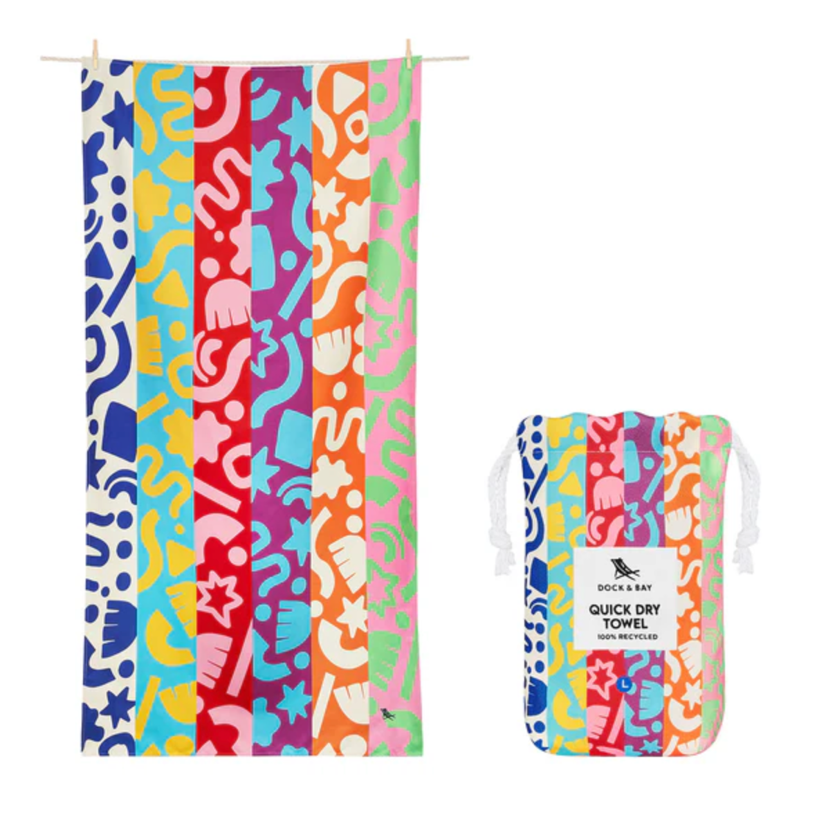 Dock & Bay Quick Dry Large Towel