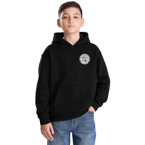 Wells Next The Sea Kids Hoodie - Black