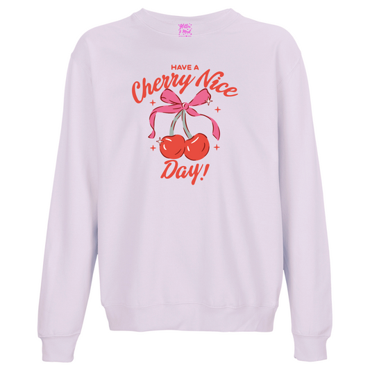 Cherry Nice Day Sweatshirt