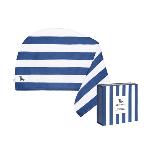 Dock & Bay Hair Towel Plain Stripe