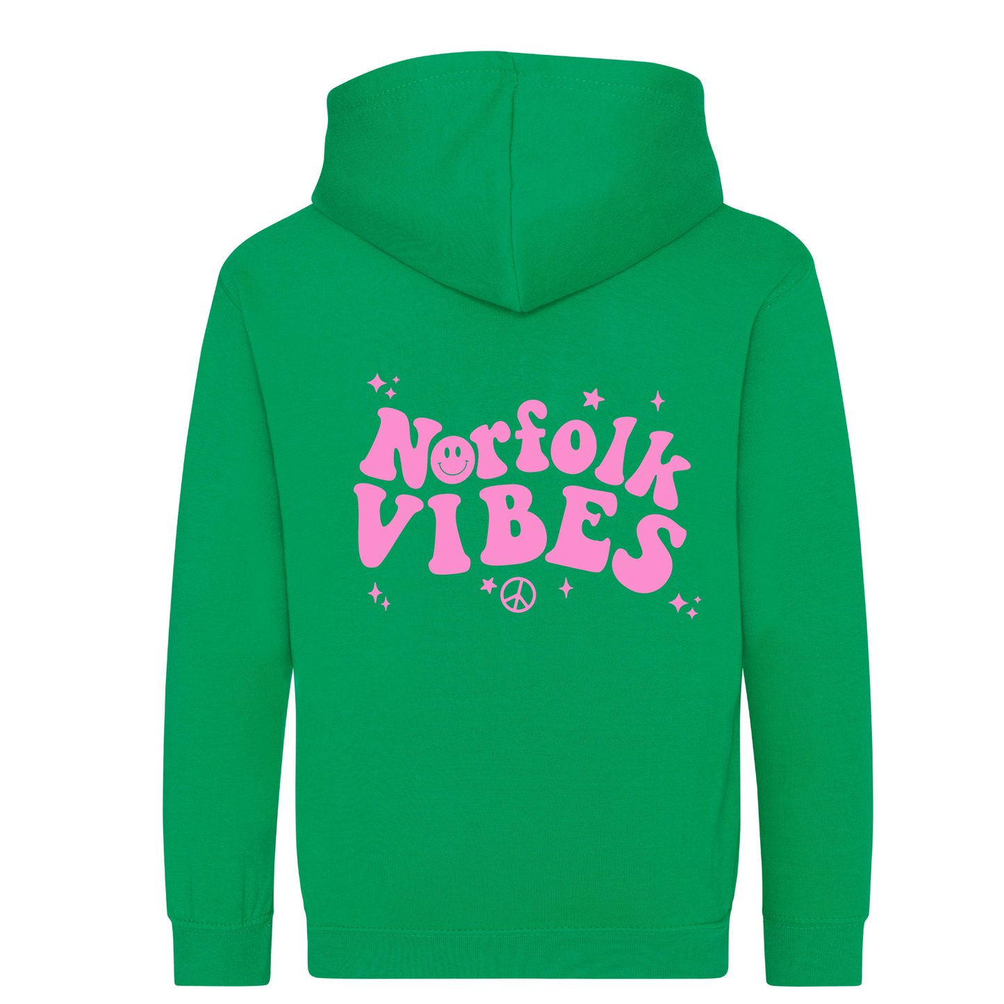 Kids Norfolk Vibes Hoodie Green
