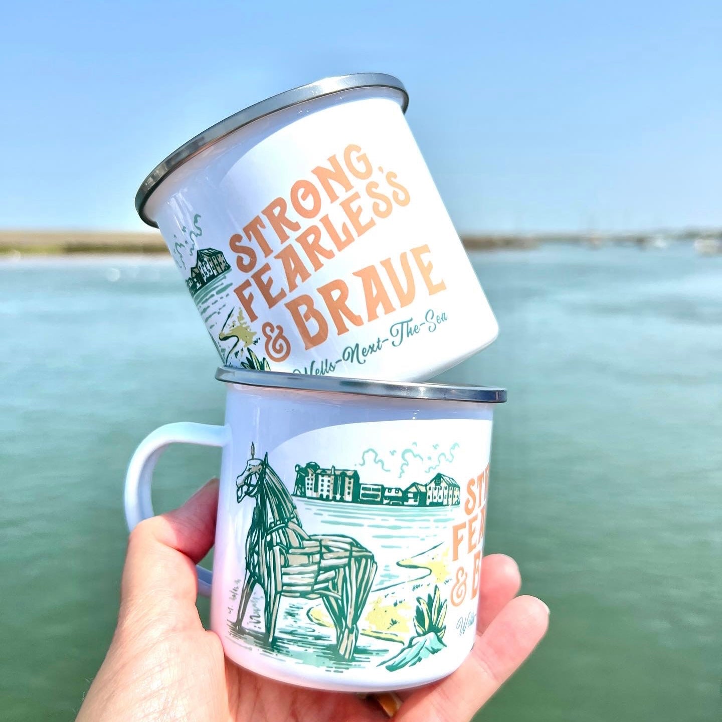 Wells Horse Camping Mug