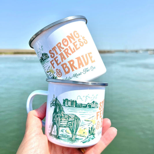 Wells Horse Camping Mug