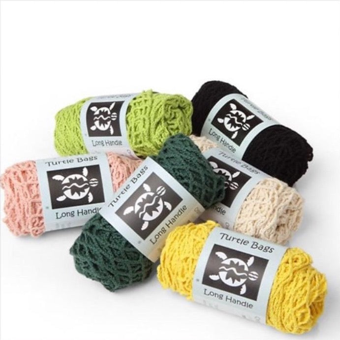 These classic organic cotton string bags are naturally super strong. The bags have been checked out by Which? and will take up to 40kg and "Extremely strong and durable".