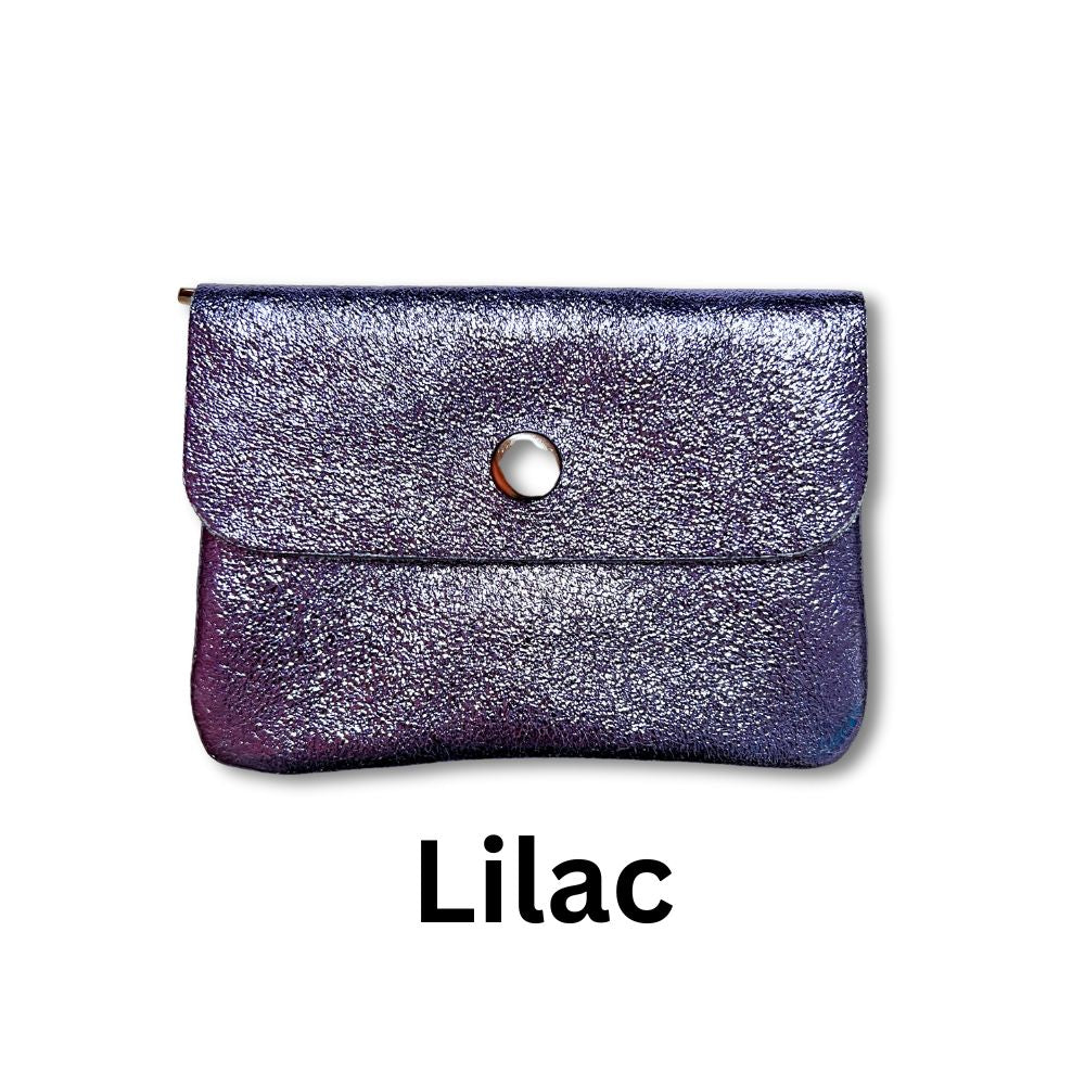 Lilac 2024 leather purse