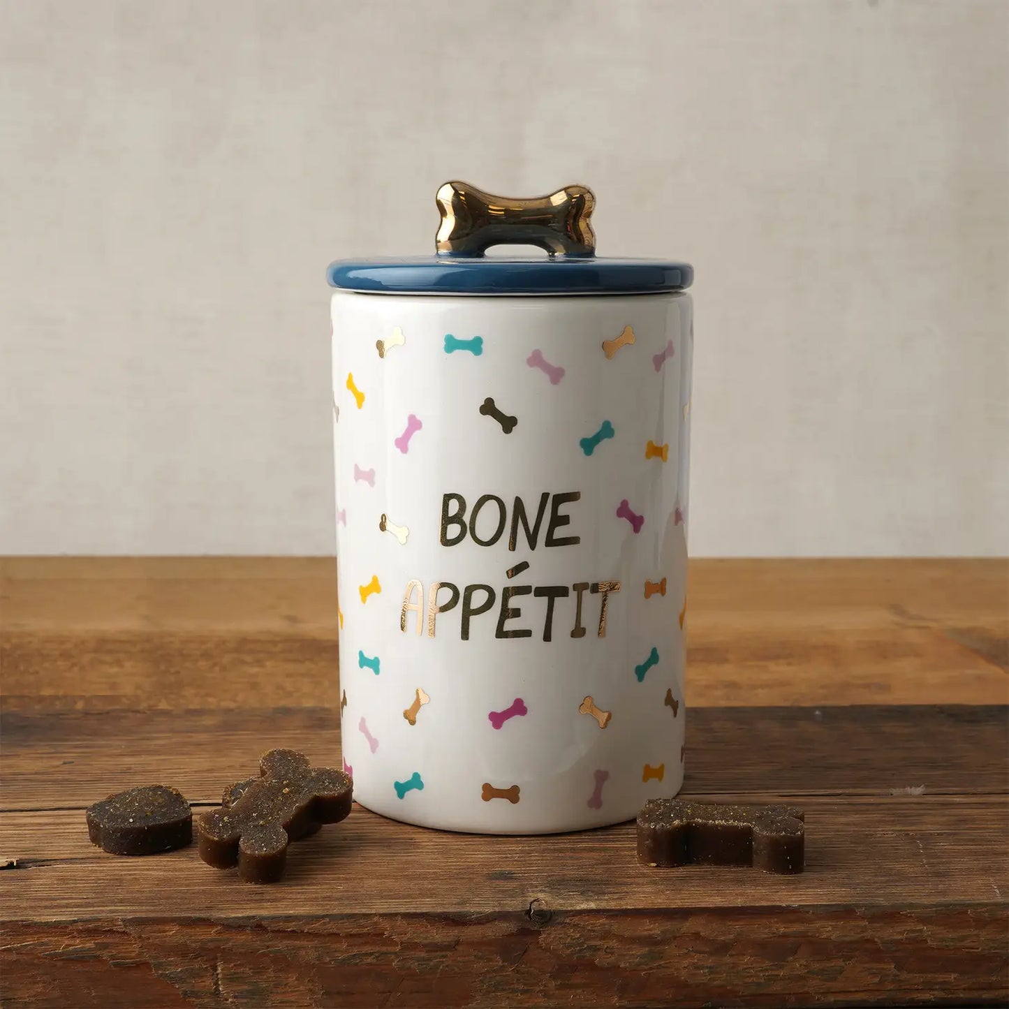 Top Dog 'Bone Appetit' Ceramic Treat Jar