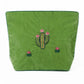 Cactus Beaded Velvet Makeup/wash Bag