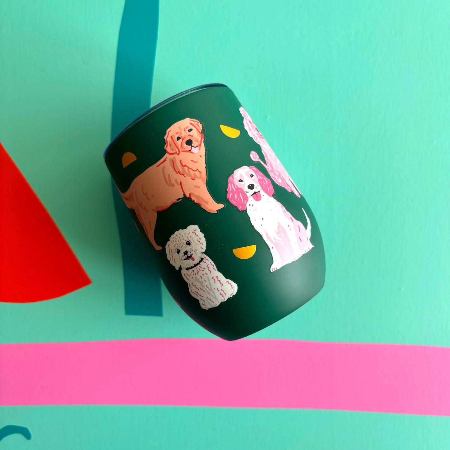 More of a Dog Person Thermal Cup