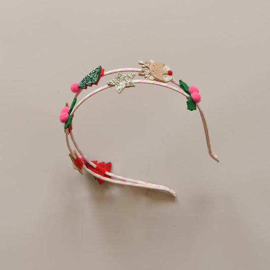 Festive Christmas Double Headband