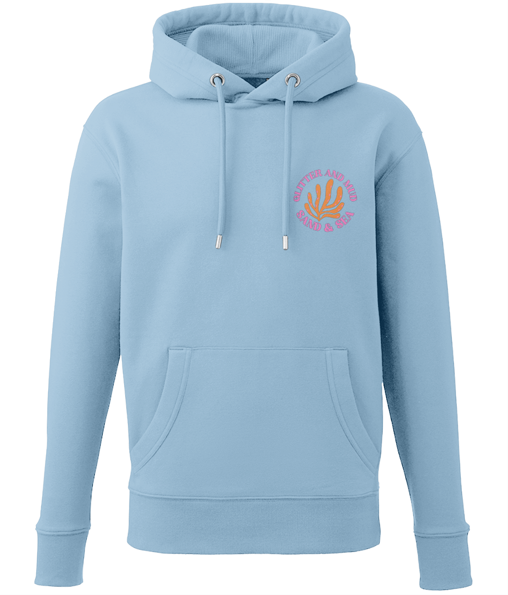 Seashore Arch Hoodie Light Blue