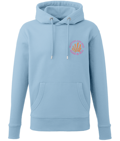 Seashore Arch Hoodie Light Blue