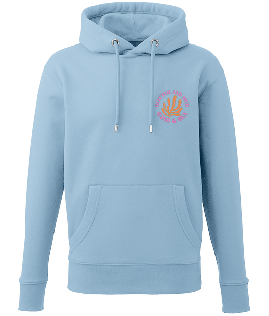 Seashore Arch Hoodie Light Blue