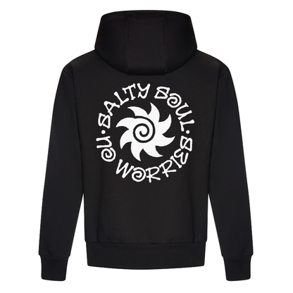 Organic Salty Soul No Worries kids Hoodie Black