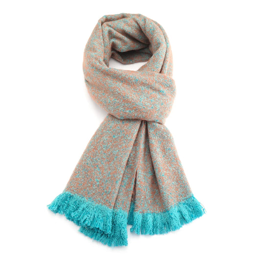 Two Tone Scarf Blue