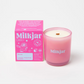 Milk jar candle