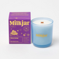 Milk jar candle