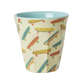 Skateboard Print Melamine Cup