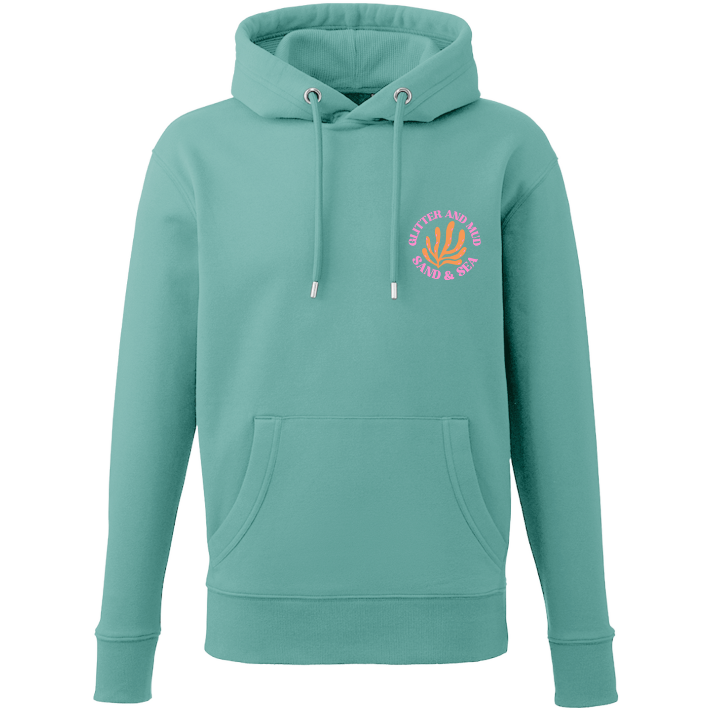 Seashore Arch Hoodie Teal