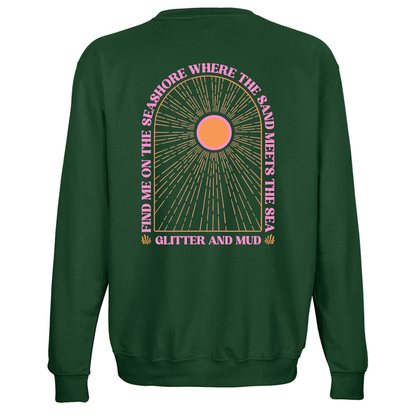 Seashore Arch Sweatshirt Dark Green