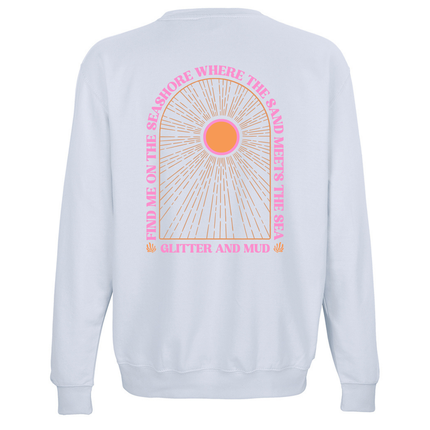 Seashore Arch Sweatshirt Light Blue