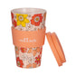 70's Floral Travel Cup