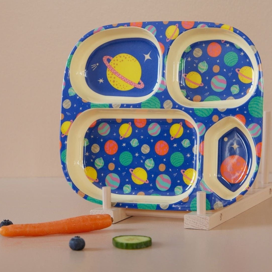 Kids Space Dinner Plate Tray