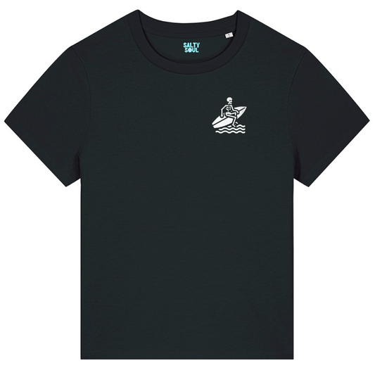 Cold Water Warm Heart Black organic Unisex T-Shirt
