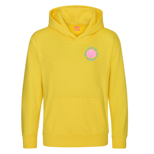 Kids Norfolk Yellow Shell Hoodie