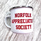 Norfolk Appreciation Society Camping Mug