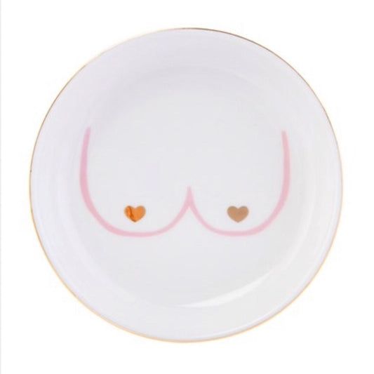 Boob Trinket Jewellery Dish - Glitter & Mud