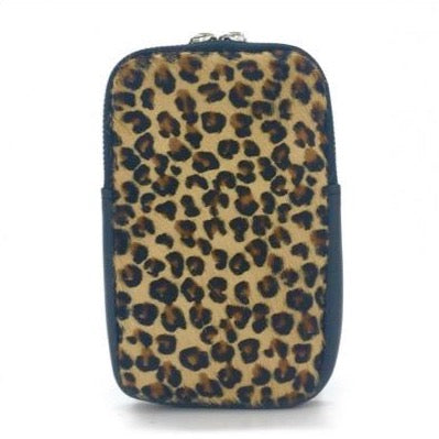 2023 New Arrival Plush Leopard Print Chain Shoulder Bag, Fluffy Shell  Crossbody Bag For Women, Korean Style | SHEIN UK