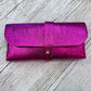 Metallic Leather Glasses Case