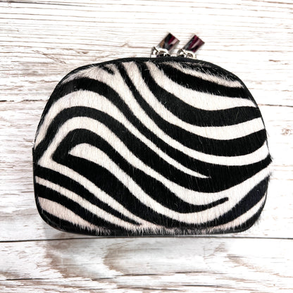 Animal print Leather Purse