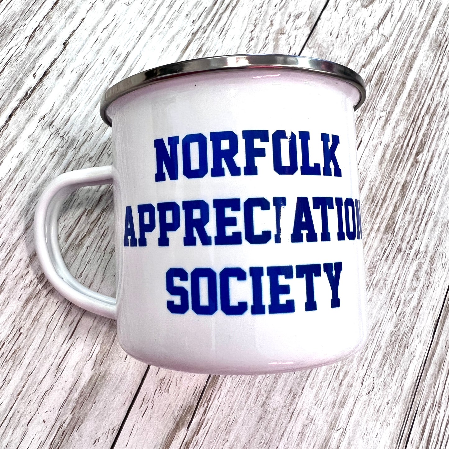 Norfolk Appreciation Society Camping Mug