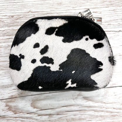 Animal print Leather Purse